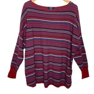 Chaps Cotton Boatneck‎ Thermal Tunic New